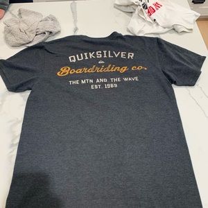 Large Grey Quicksilver Tee